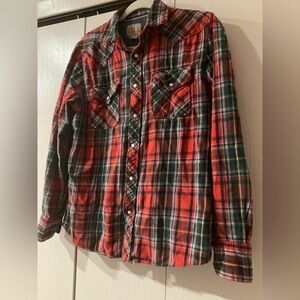 Red Plaid women’s Shirt